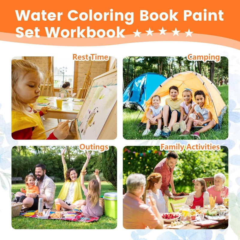 Floral Watercolor Workbook