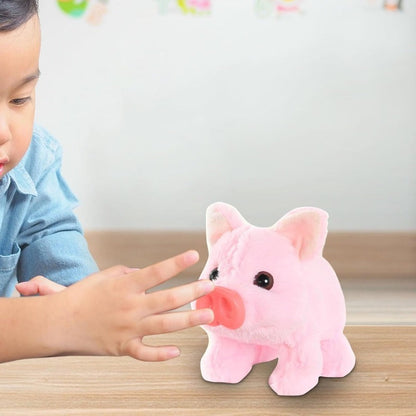 Walking Pig Plush Toy