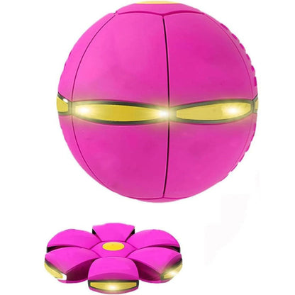 Transforming Saucer-Ball Toy
