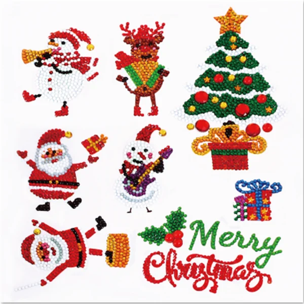 DIY children's free stick cartoon diamond painting